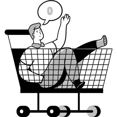 hombre-dentro-de-un-carrito-vacio-gris