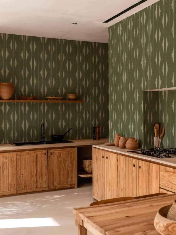 papel-bordado-azilal-pistacho-patron-repetido-cordonne-en-cocina-rustica